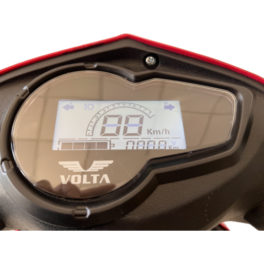 Scuter Electric (Bicicleta), Fara Permis, Cu Pedale Volta SX - 220 W, viteza maxima 25 km pe ora, visiniu