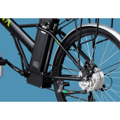 Bicicleta Electrica, Adulti, Voltarom, Shimano, B3, 250 W, autonomie 30-80 km
